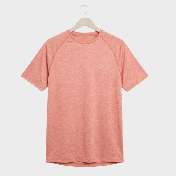 Mens Orange Marled Sports Top from You Know Who's