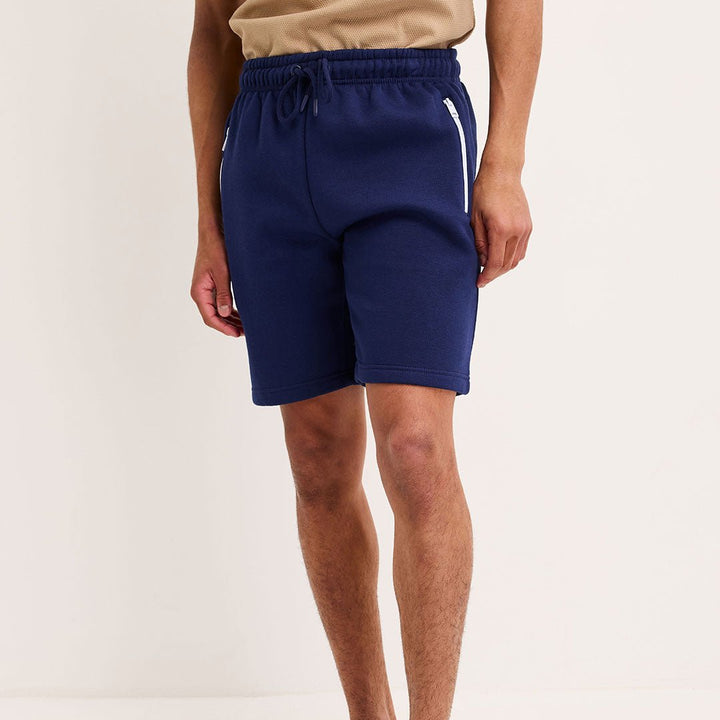 Mens Patriot Blue 2 Pocket Zip Short from You Know Who's