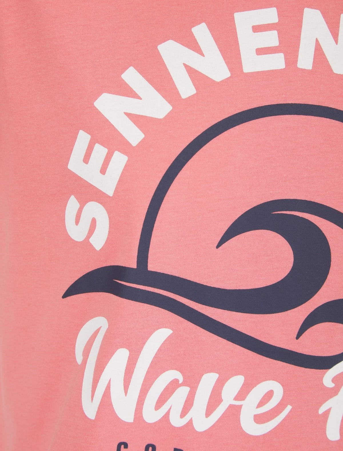 Mens Peach Sennen Cove T-shirt from You Know Who's