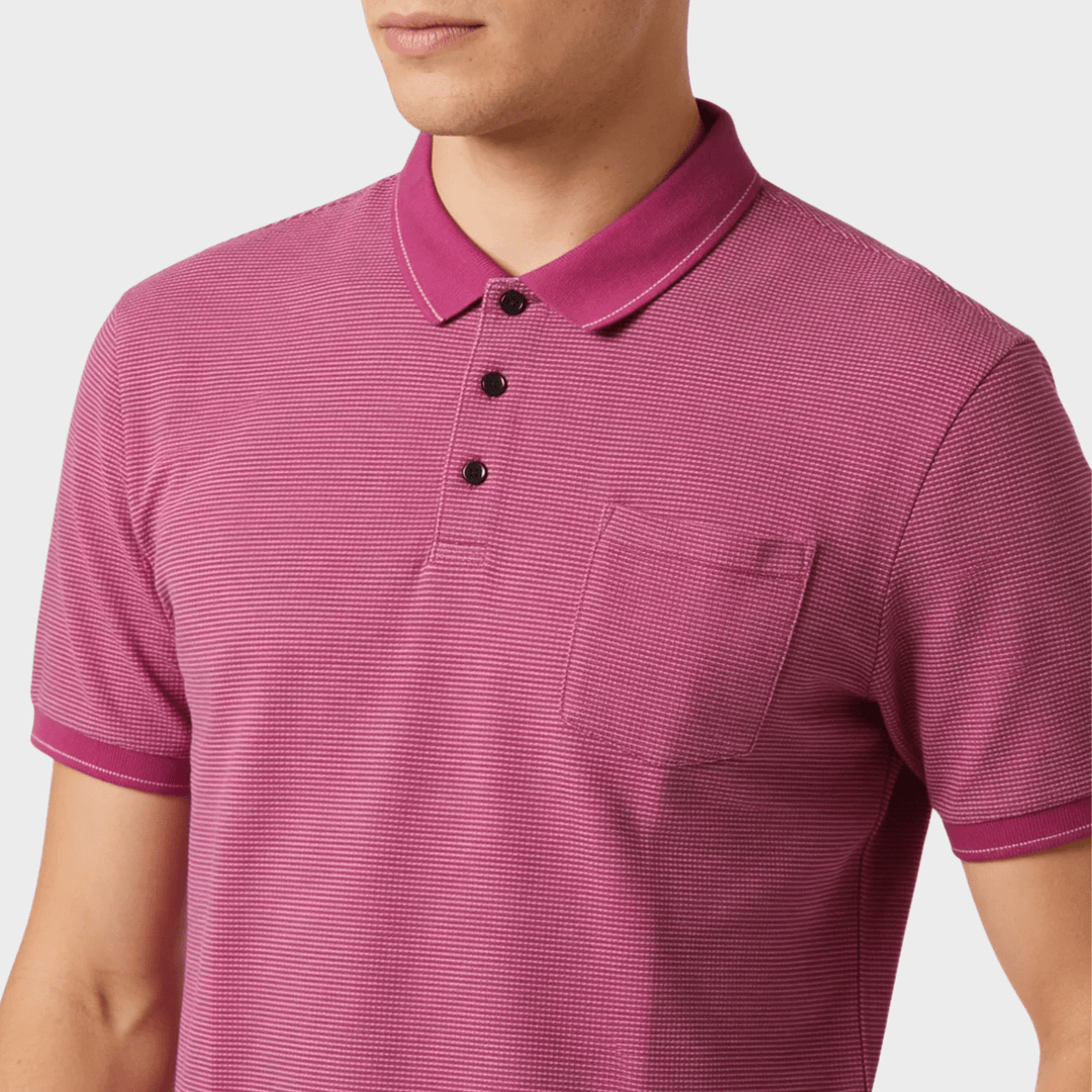 Men's Pink Polo Shirt from You Know Who's