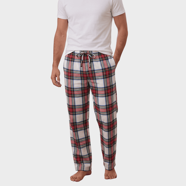 Men's Red Check Pj Bottom from You Know Who's