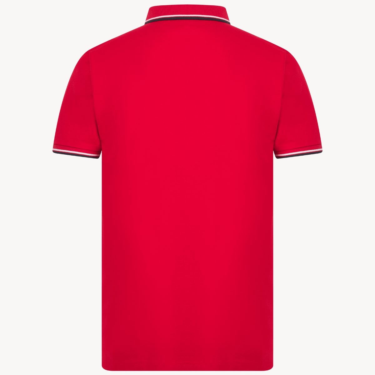 Men's Red Polo Shirt With Embroidery from You Know Who's