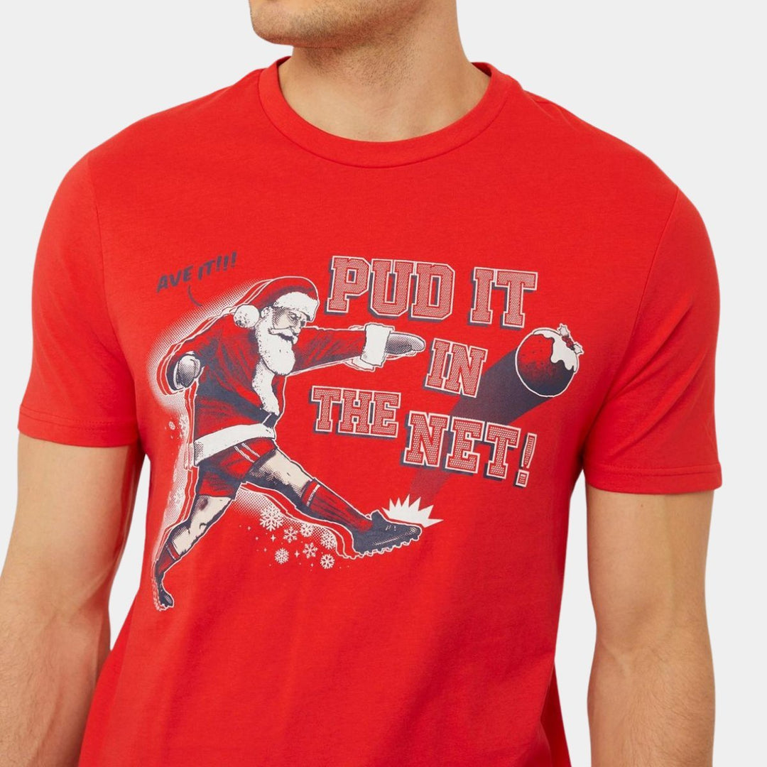 Mens Red Pud T-Shirt from You Know Who's