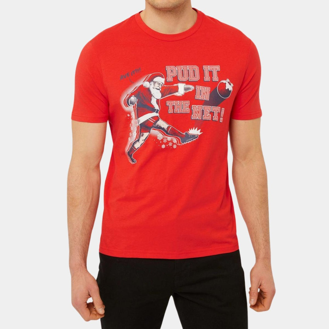 Mens Red Pud T-Shirt from You Know Who's