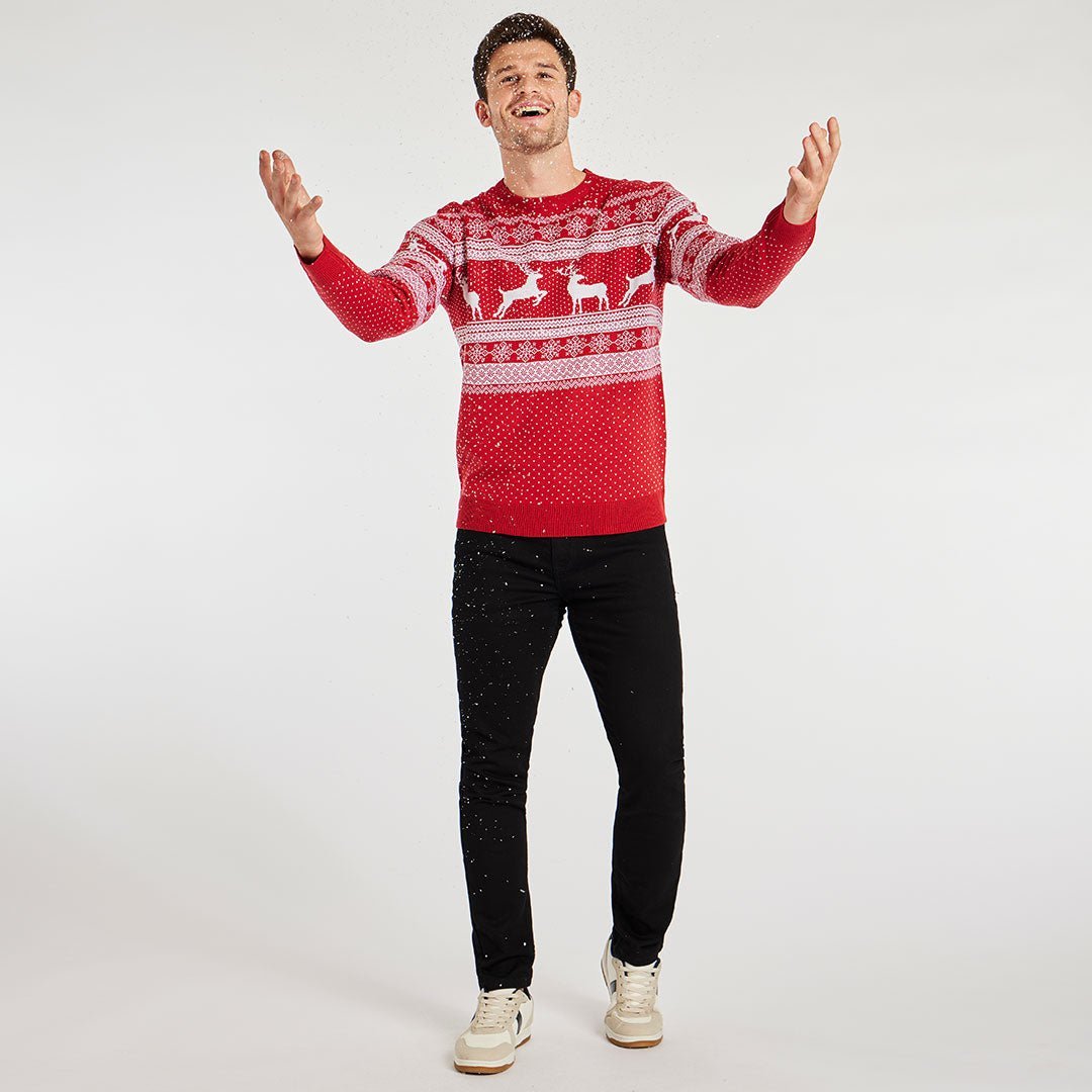 Mens Reindeer Spot Jumper from You Know Who's