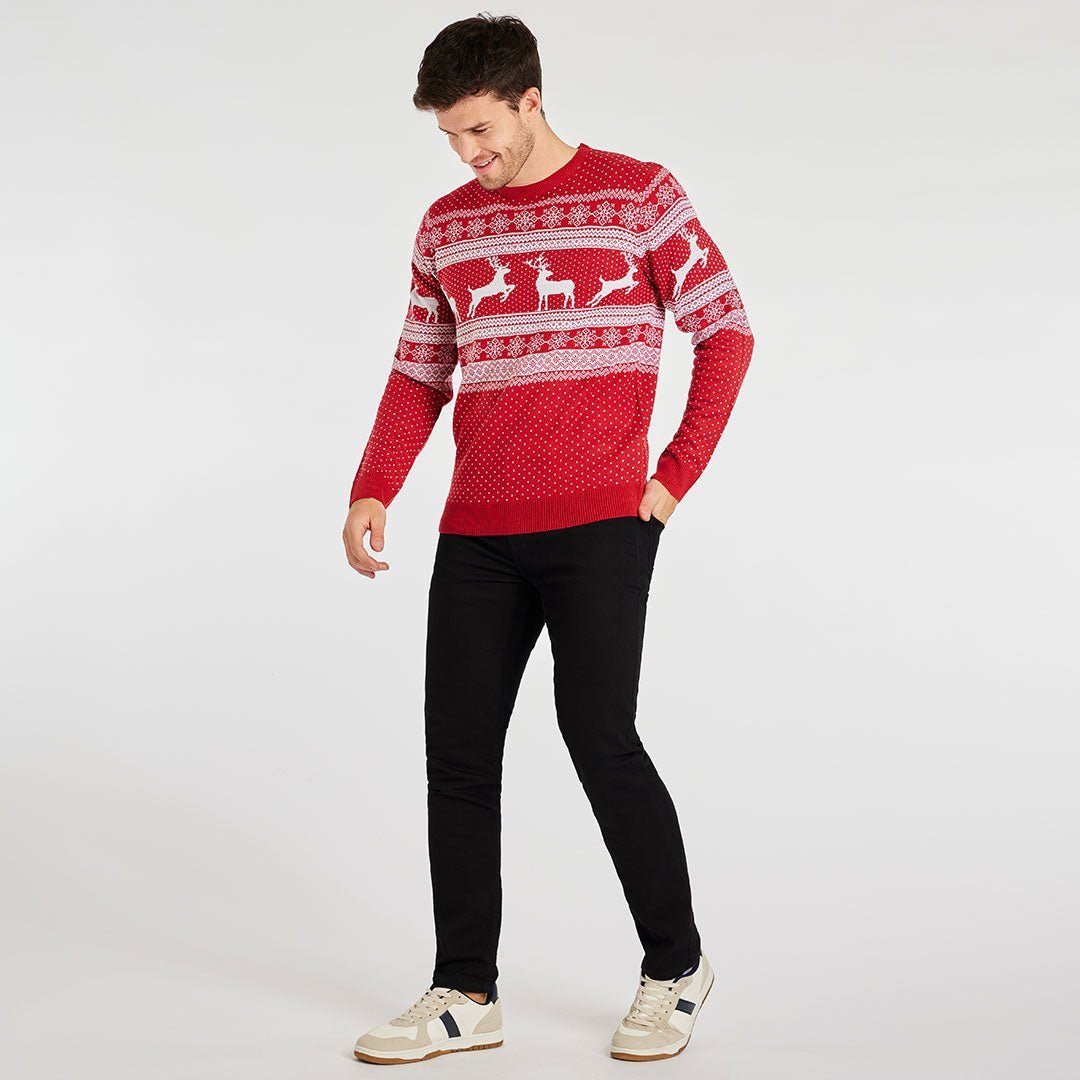 Mens Reindeer Spot Jumper from You Know Who's