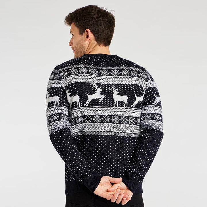 Mens Reindeer Spot Jumper from You Know Who's