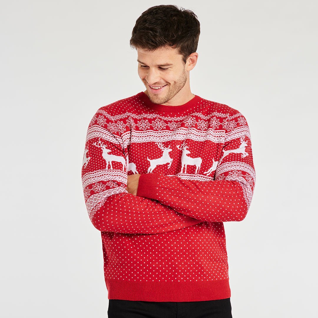 Mens Reindeer Spot Jumper from You Know Who's