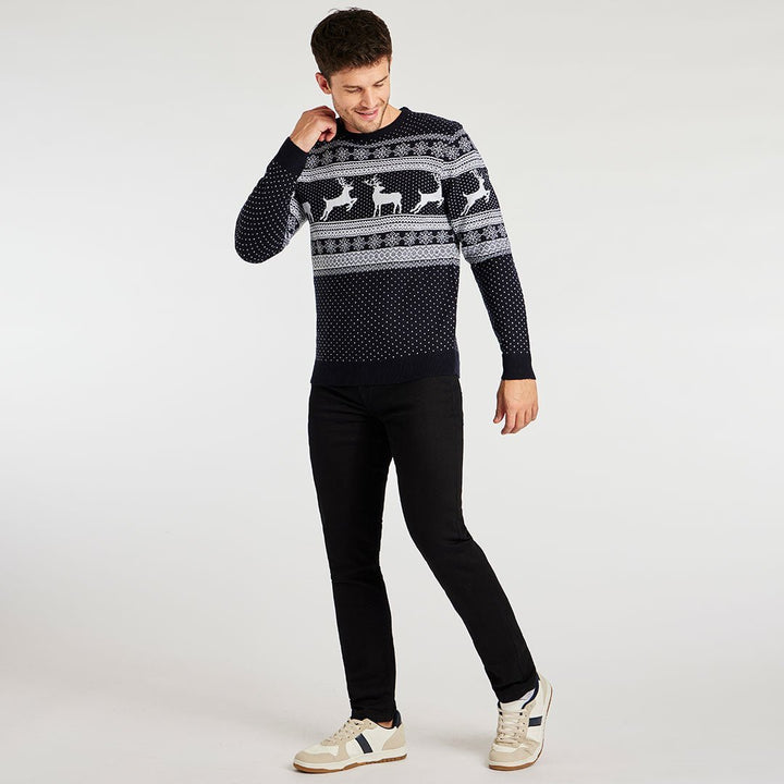 Mens Reindeer Spot Jumper from You Know Who's