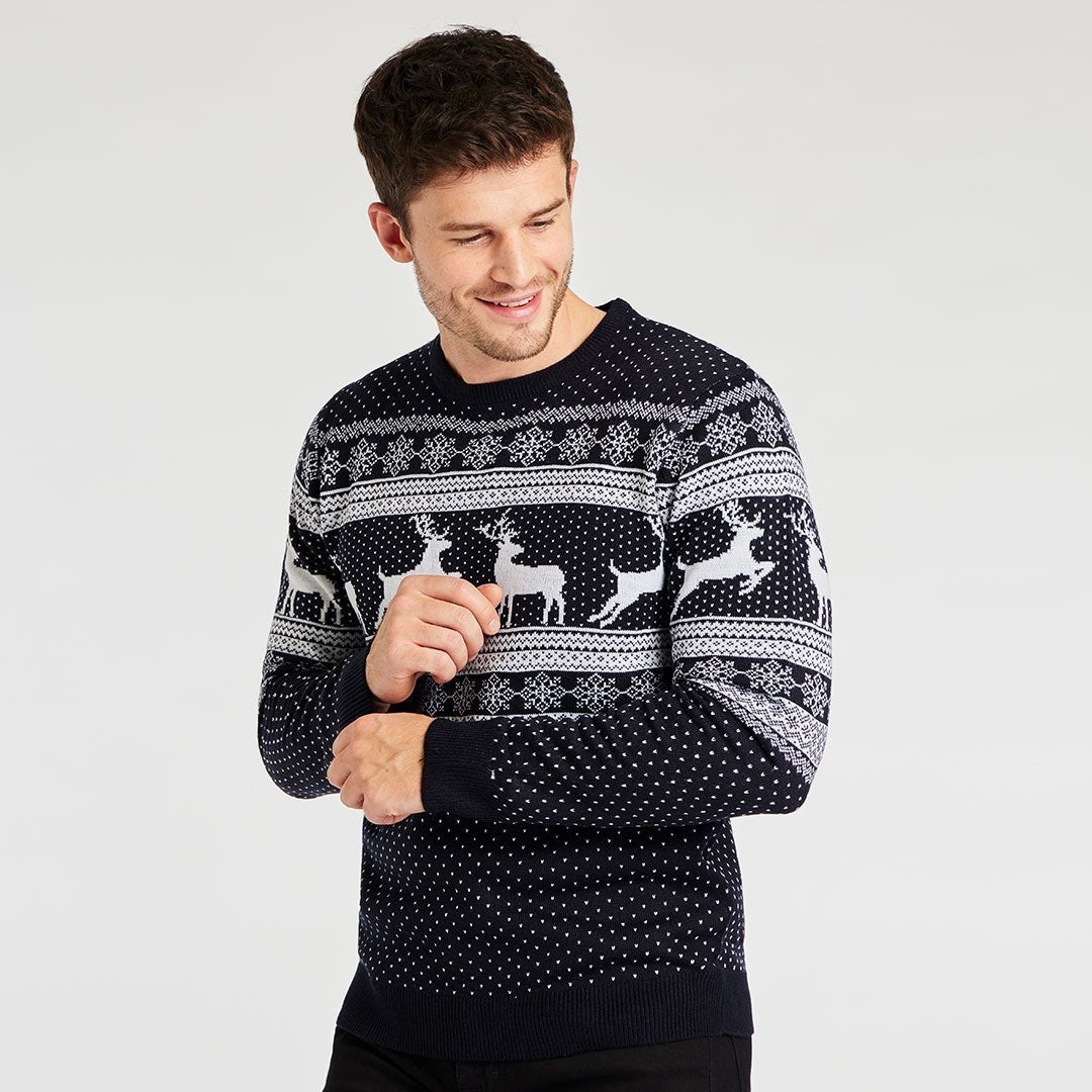 Mens Reindeer Spot Jumper from You Know Who's