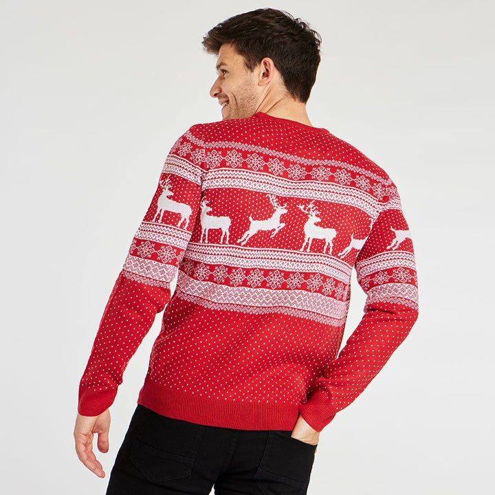 Mens Reindeer Spot Jumper from You Know Who's