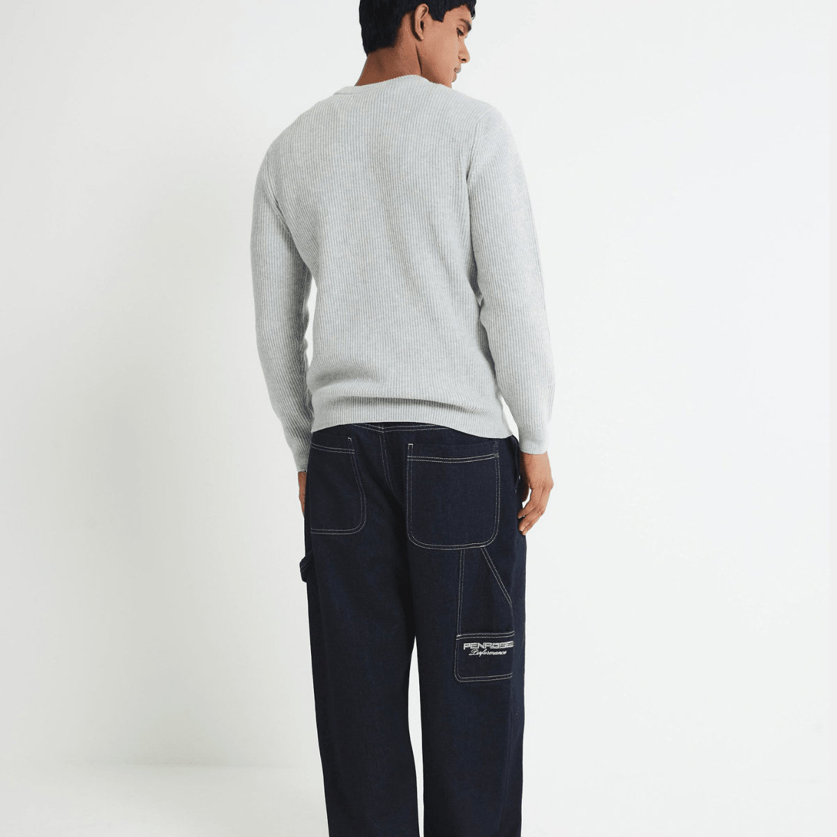 Mens RI Crew Neck Knitted Jumper from You Know Who's