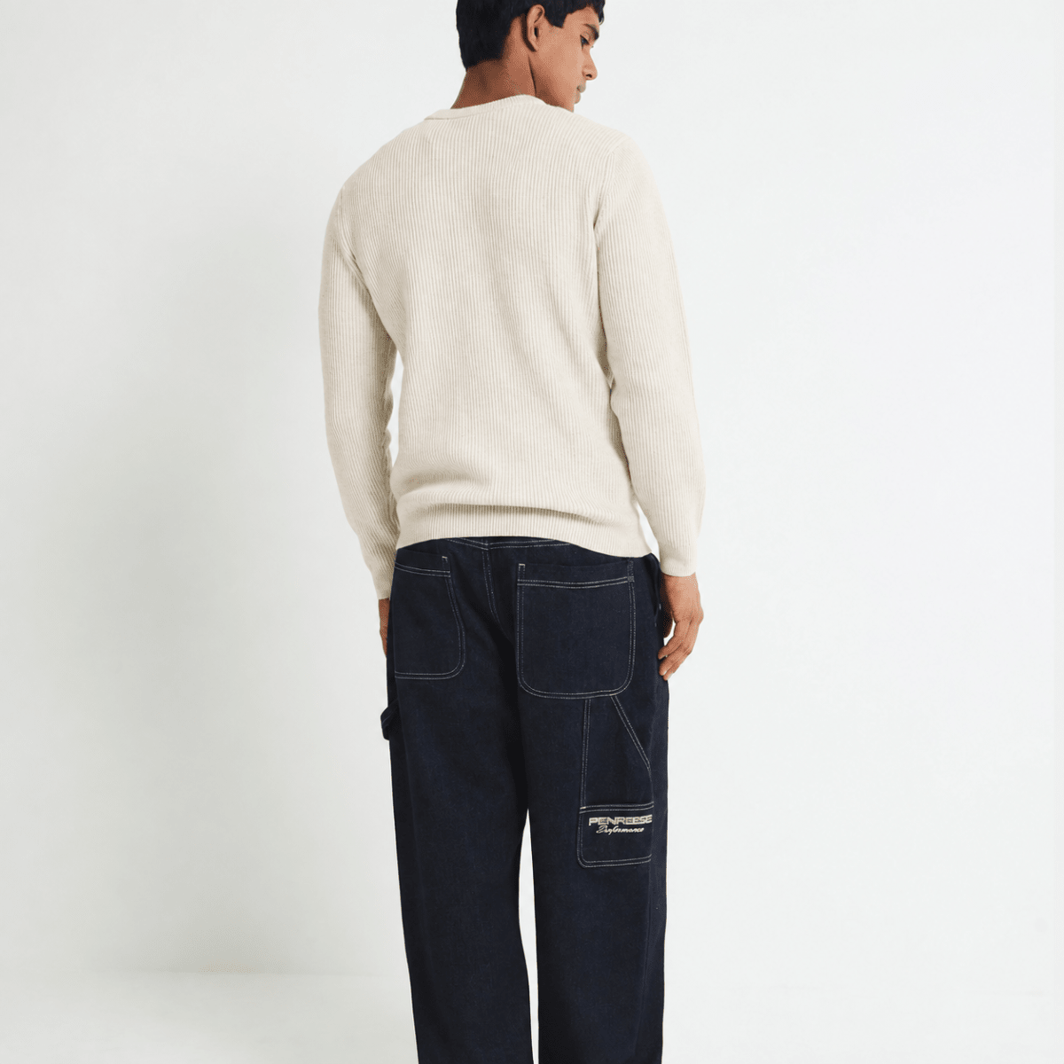 Mens RI Crew Neck Knitted Jumper from You Know Who's