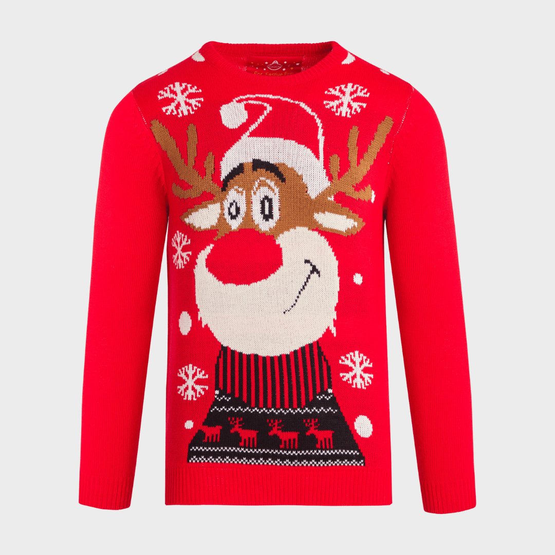 Men's Rudolph Christmas Jumper from You Know Who's