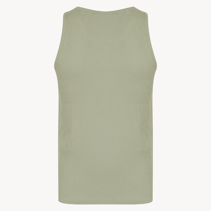 Mens Sea Grass Ribbed Vest from You Know Who's