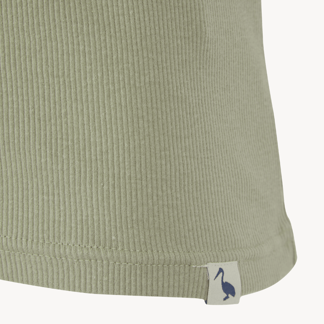 Mens Sea Grass Ribbed Vest from You Know Who's