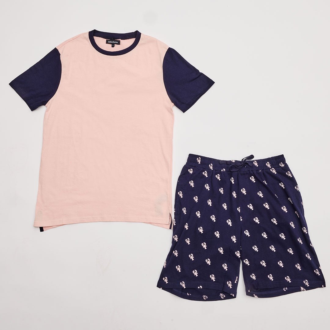 Mens Shorty Lobster PJ Set from You Know Who's