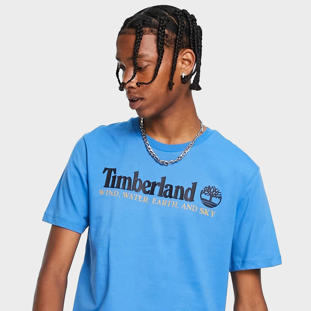 Mens Sky Print Timberland T-Shirt from You Know Who's