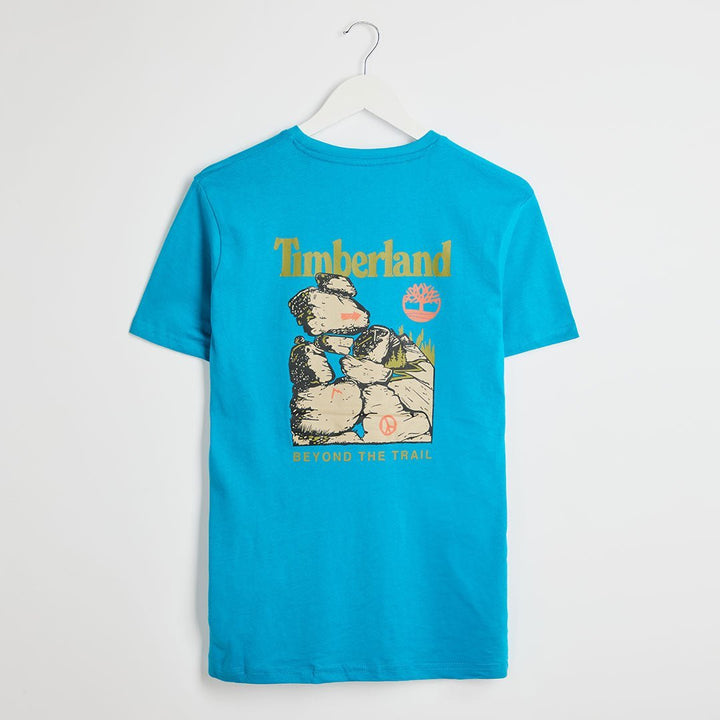 Mens Sky Timberland T-Shirt from You Know Who's