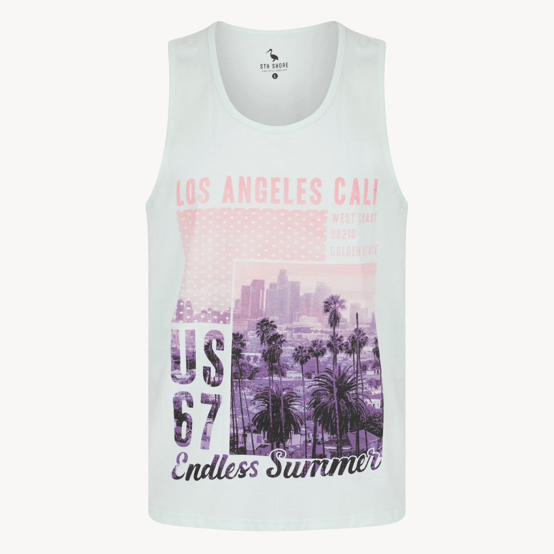 Mens Skylight La Cali Printed Vest from You Know Who's
