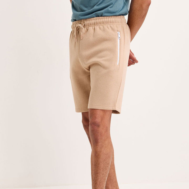 Mens Stone 2 Pocket Zip Short from You Know Who's