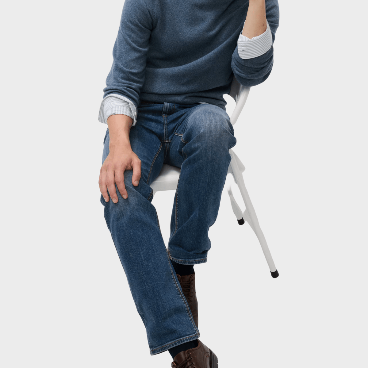 Mens Straight Fit Stretch Jeans from You Know Who's