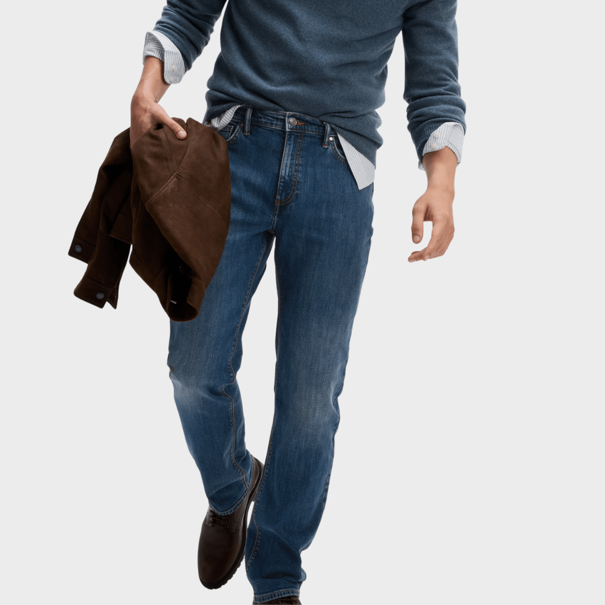 Mens Straight Fit Stretch Jeans from You Know Who's
