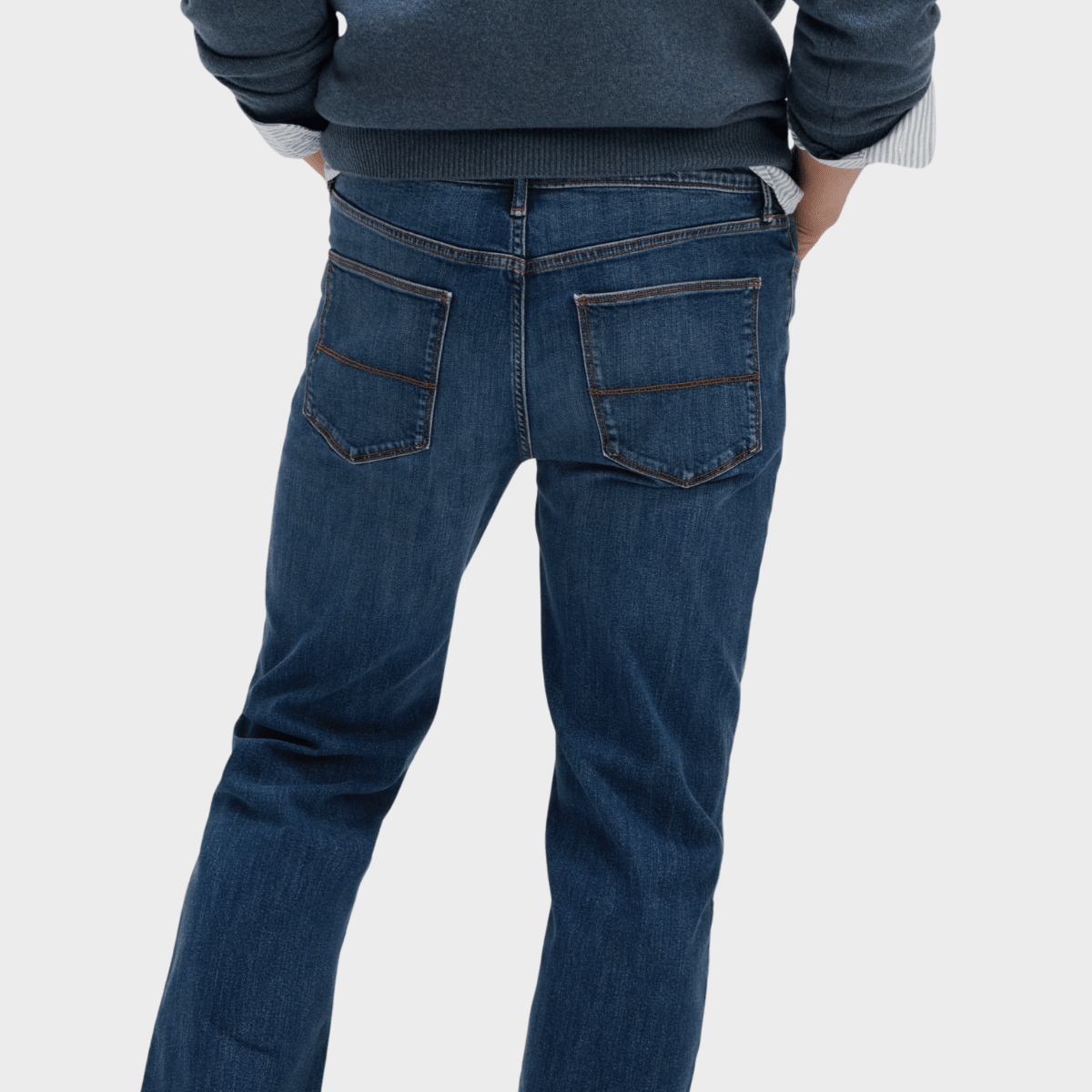 Mens Straight Fit Stretch Jeans from You Know Who's