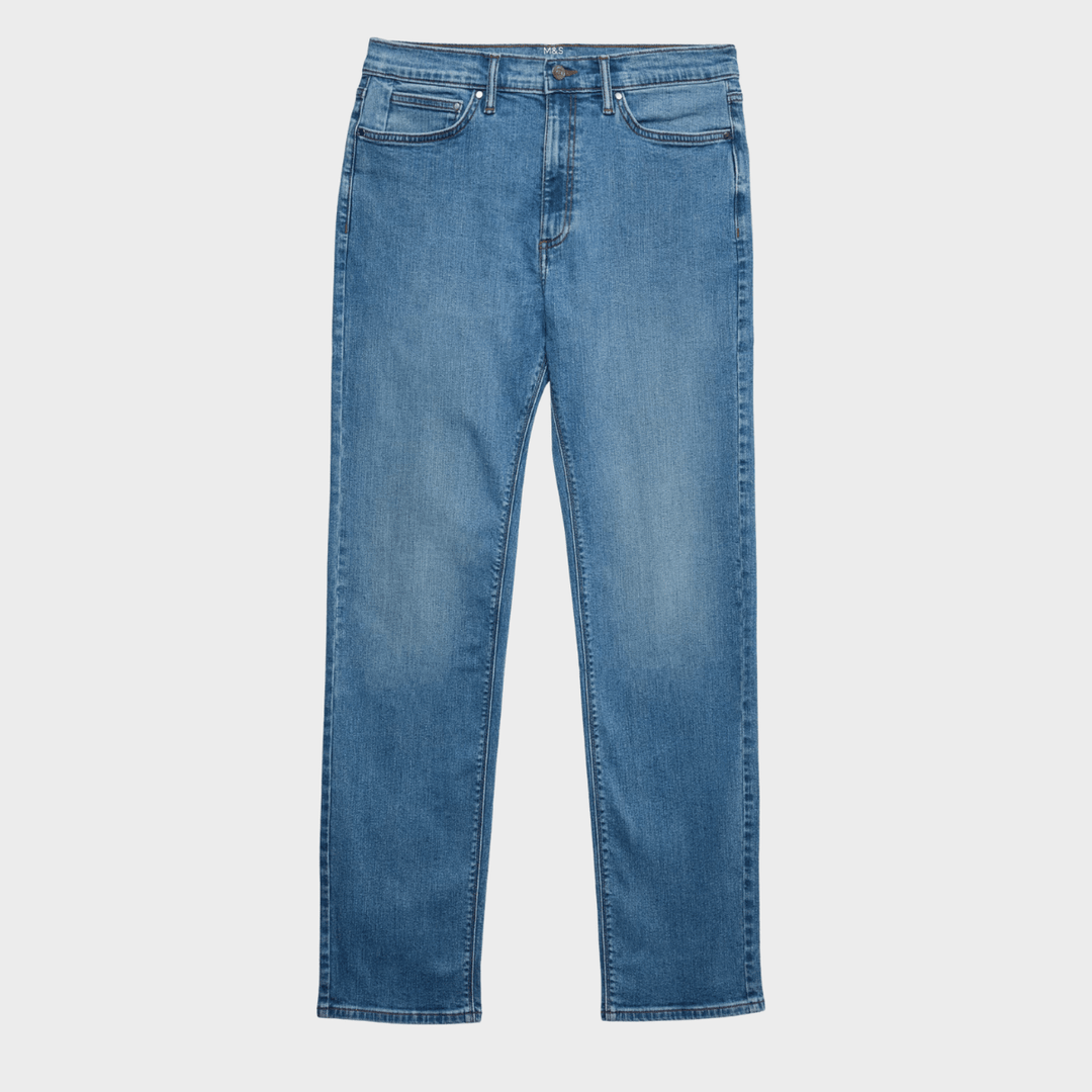 Mens Straight Fit Stretch Jeans from You Know Who's