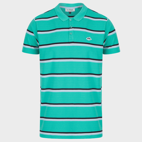 Men's Striped Le Shark Polo from You Know Who's