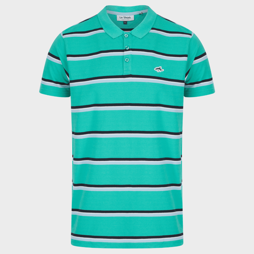 Men's Striped Le Shark Polo from You Know Who's