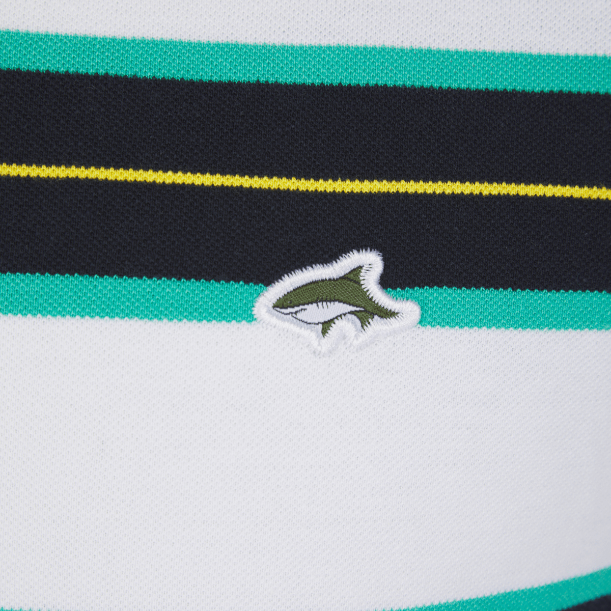 Men's Striped Le Shark Polo from You Know Who's
