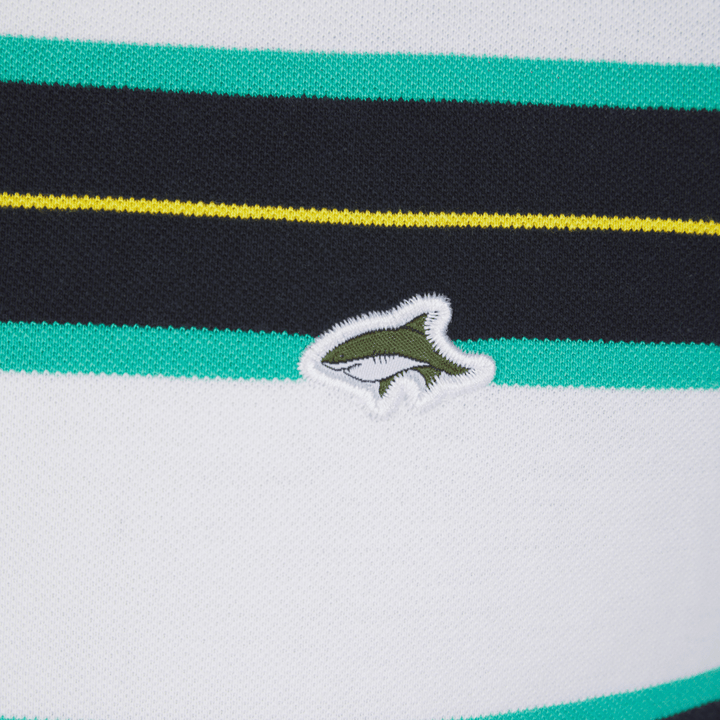 Men's Striped Le Shark Polo from You Know Who's