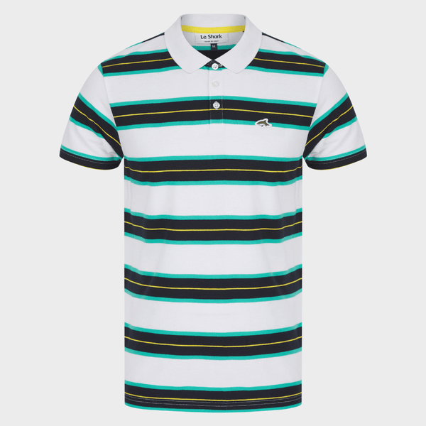Men's Striped Le Shark Polo from You Know Who's