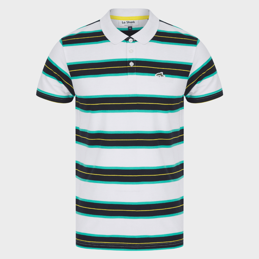 Men's Striped Le Shark Polo from You Know Who's