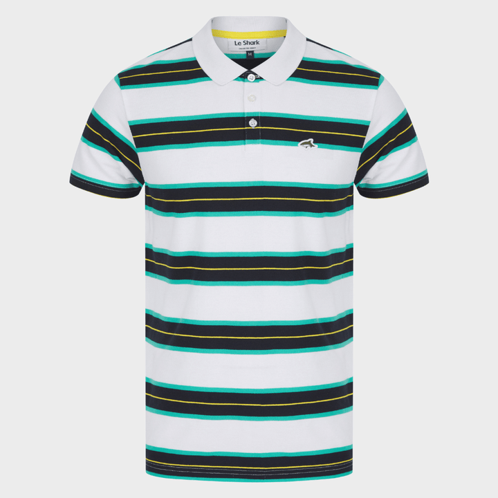 Men's Striped Le Shark Polo from You Know Who's