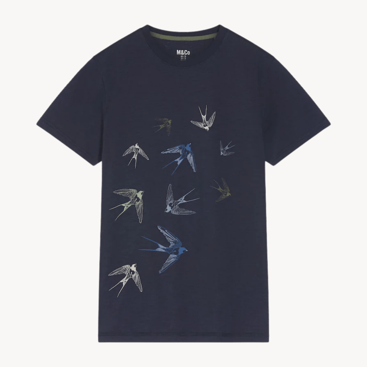 Mens Swallow Printed T-Shirt from You Know Who's