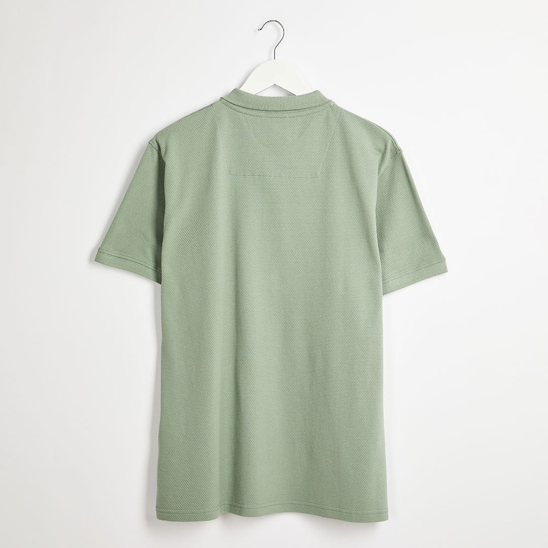 Mens Textured Polo from You Know Who's