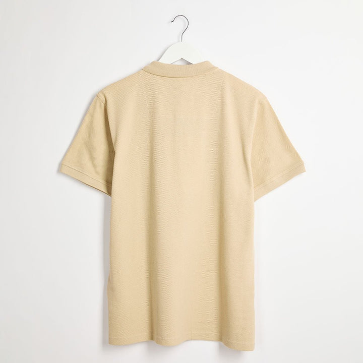 Mens Textured Polo from You Know Who's