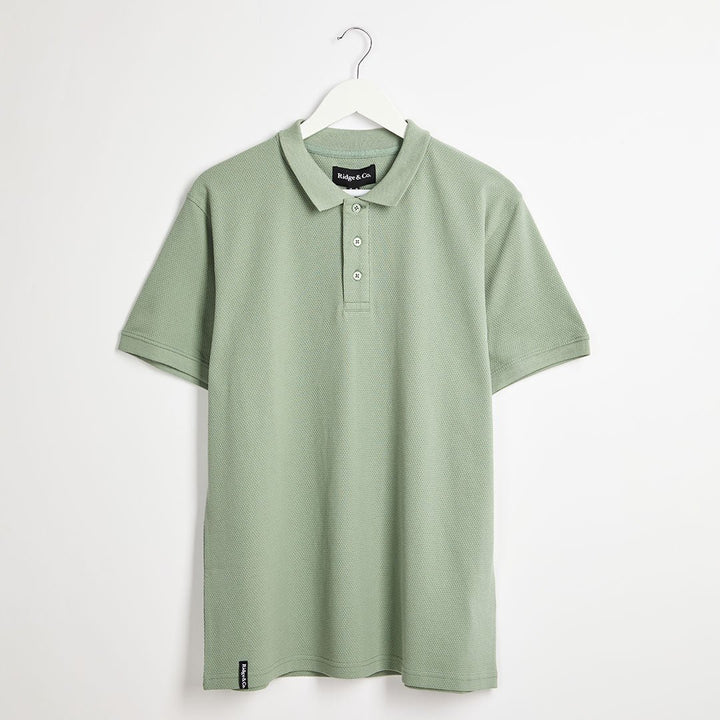 Mens Textured Polo from You Know Who's