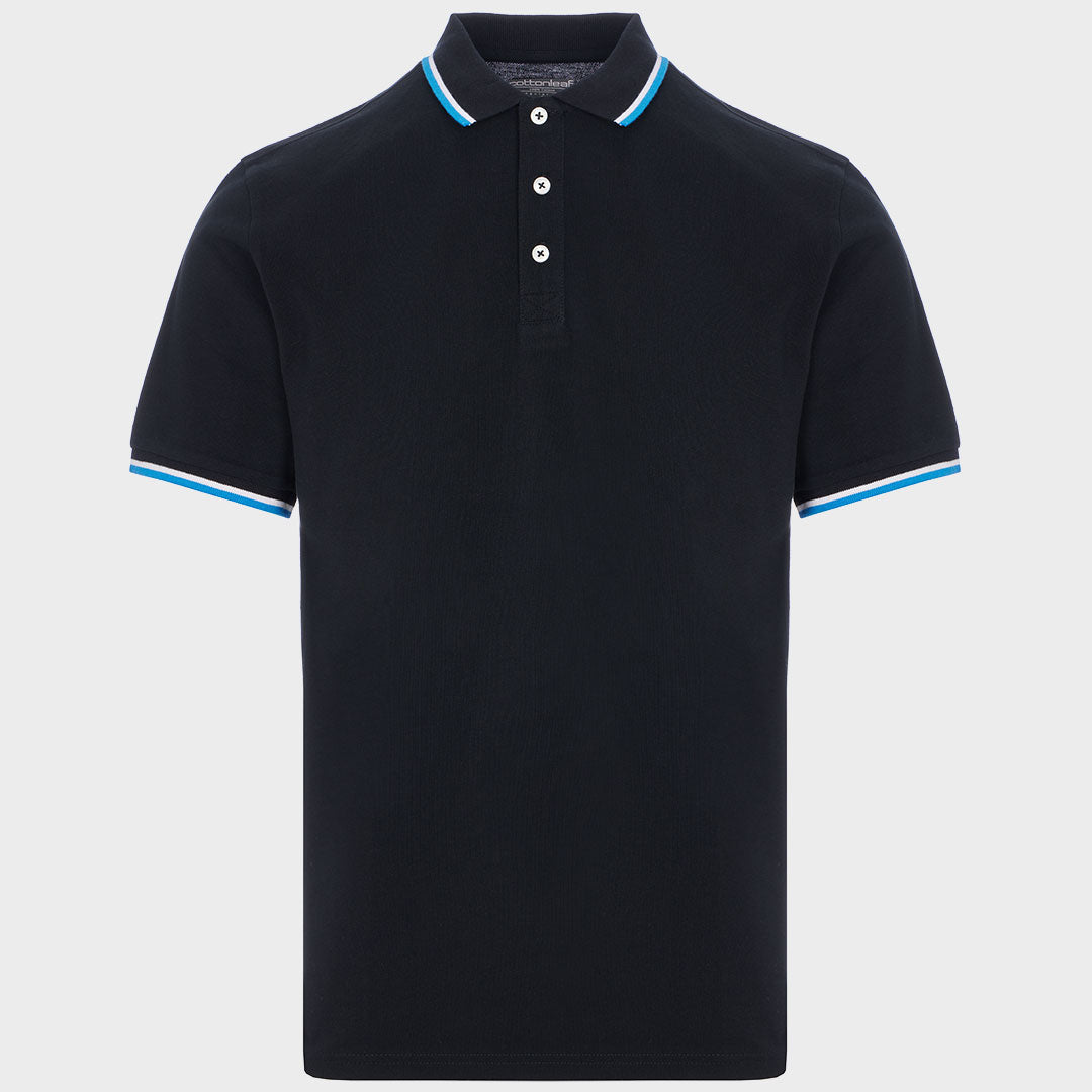 Men`s Tipped Collar Polo from You Know Who's