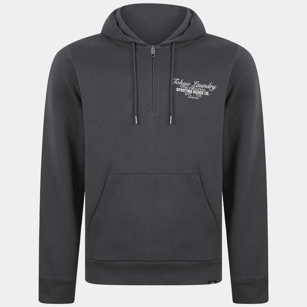 Mens Tokyo Laundry 1/4 Zip Hoodie from You Know Who's