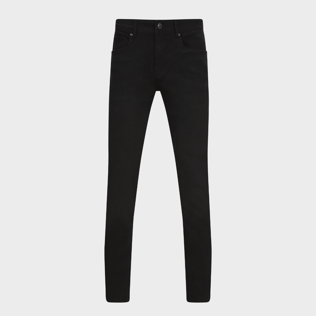 Mens Tokyo Laundry Black Denim Slim Fit Jeans from You Know Who's