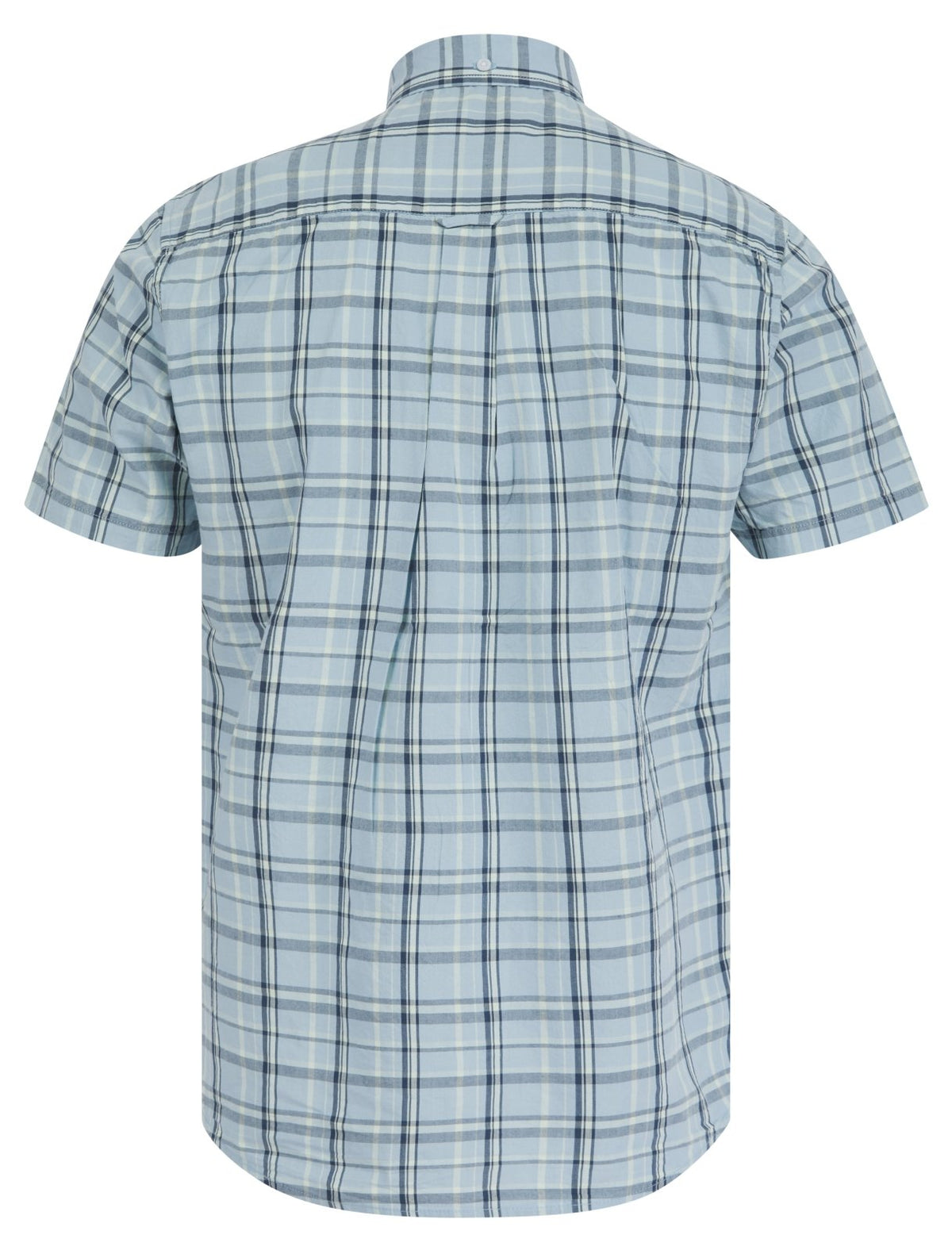 Mens Tokyo Laundry Blue Checked Polo Shirt from You Know Who's