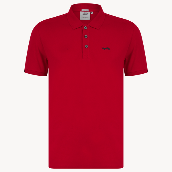 Mens Tokyo Laundry Cherry Polo With Embroidery from You Know Who's