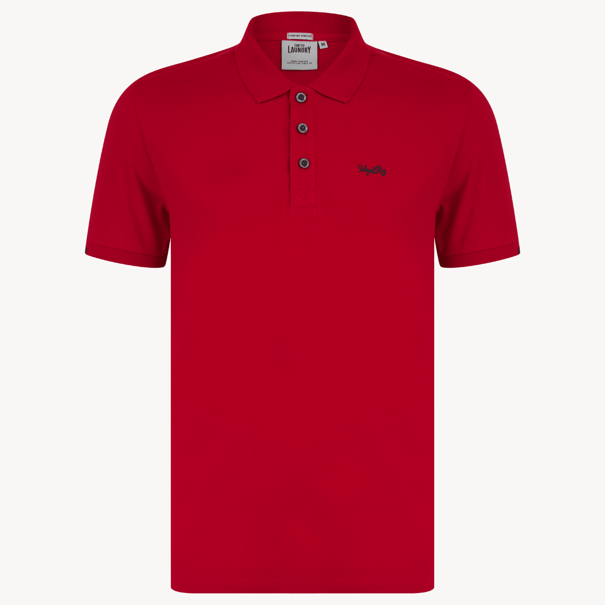 Mens Tokyo Laundry Cherry Polo With Embroidery from You Know Who's