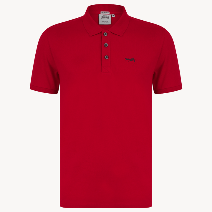 Mens Tokyo Laundry Cherry Polo With Embroidery from You Know Who's