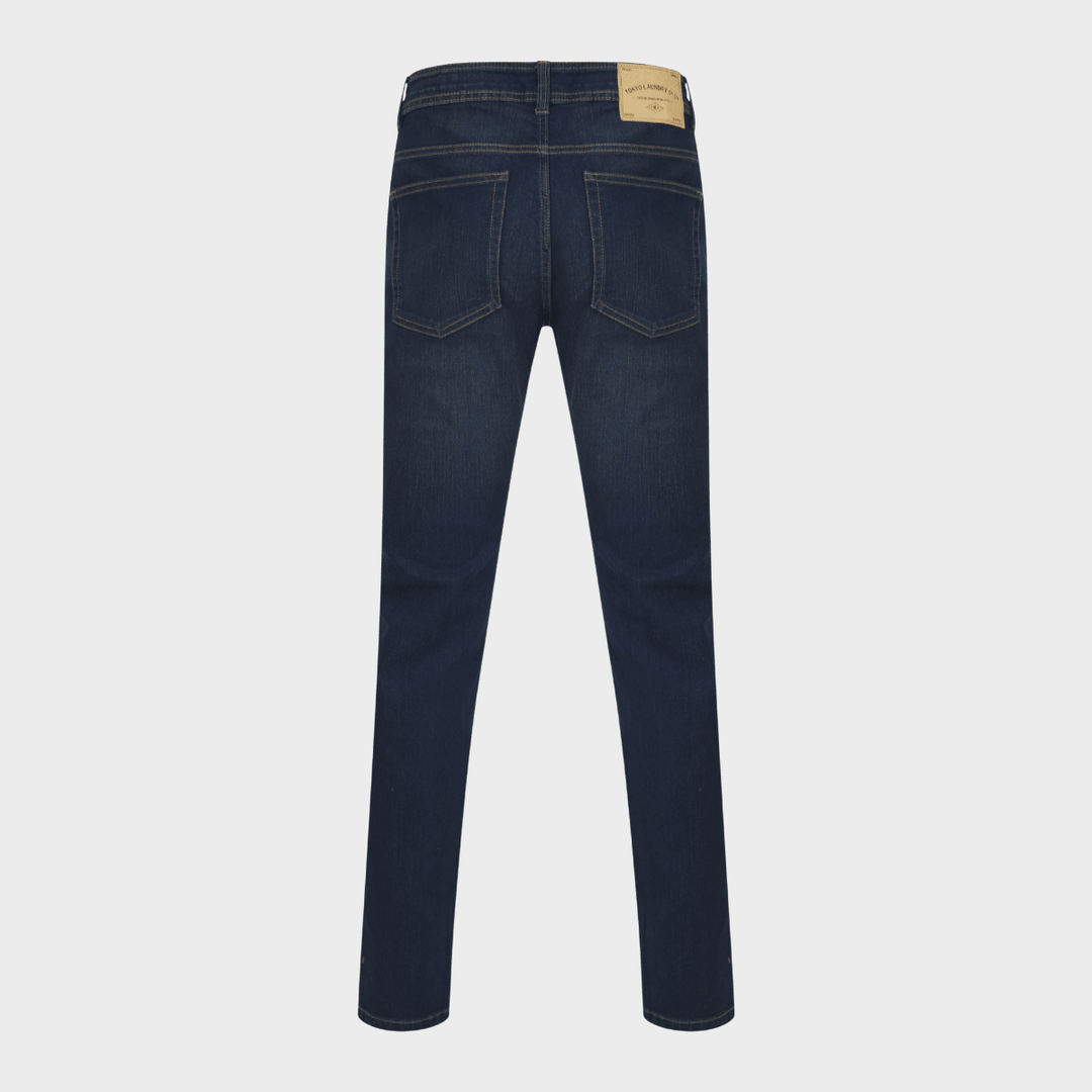Mens Tokyo Laundry Dark Indigo Slim Fit Jeans from You Know Who's