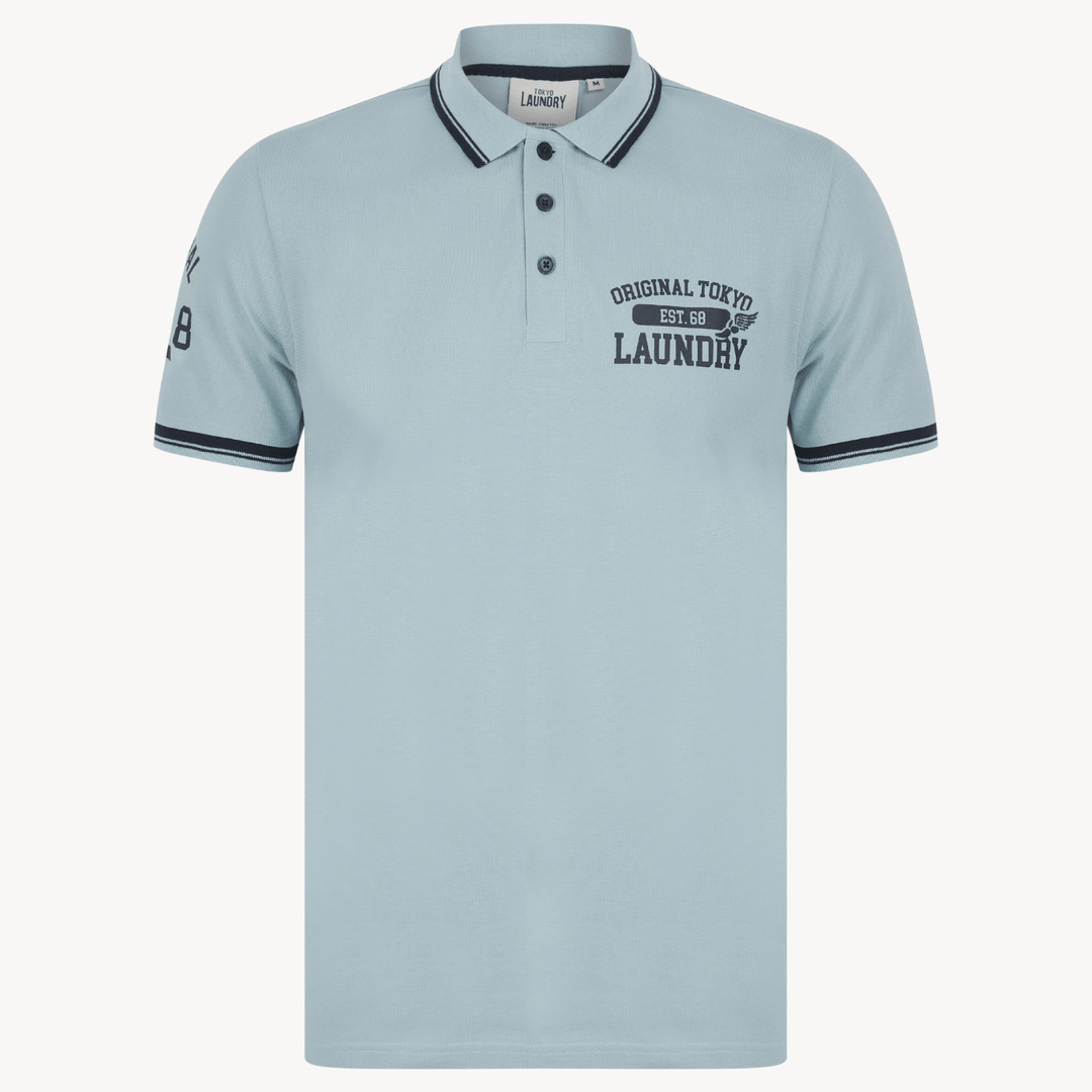 Mens Tokyo Laundry Embroidered Logo Polo from You Know Who's