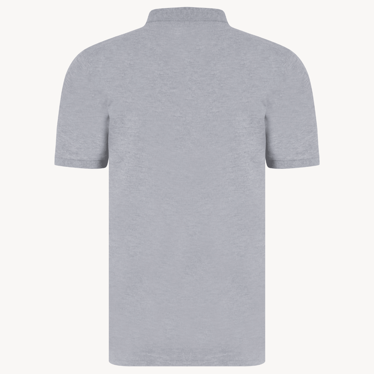 Mens Tokyo Laundry Light Grey Polo With Embroidery from You Know Who's